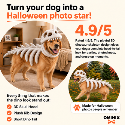 Dinosaur Skeleton Dog