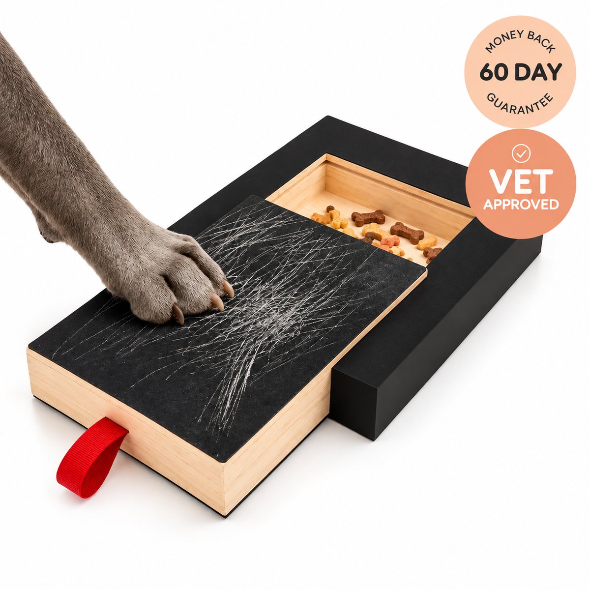 Wooden Dog Scratch Board Nail
