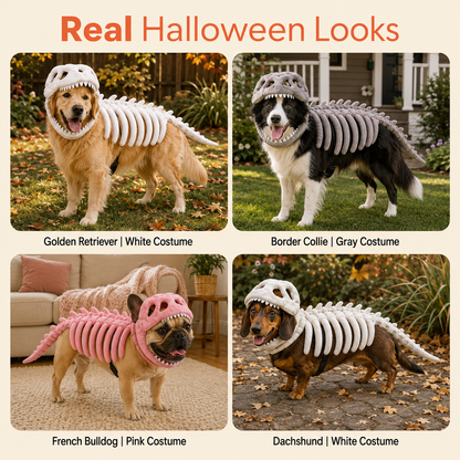 OMINIX™ Dinosaur Skeleton Dog Costume.