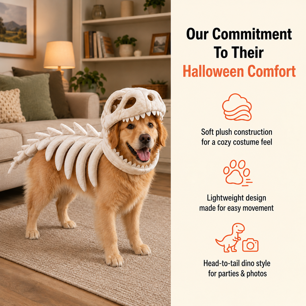 Dinosaur Skeleton Dog