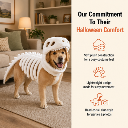 OMINIX™ Dinosaur Skeleton Dog Costume.