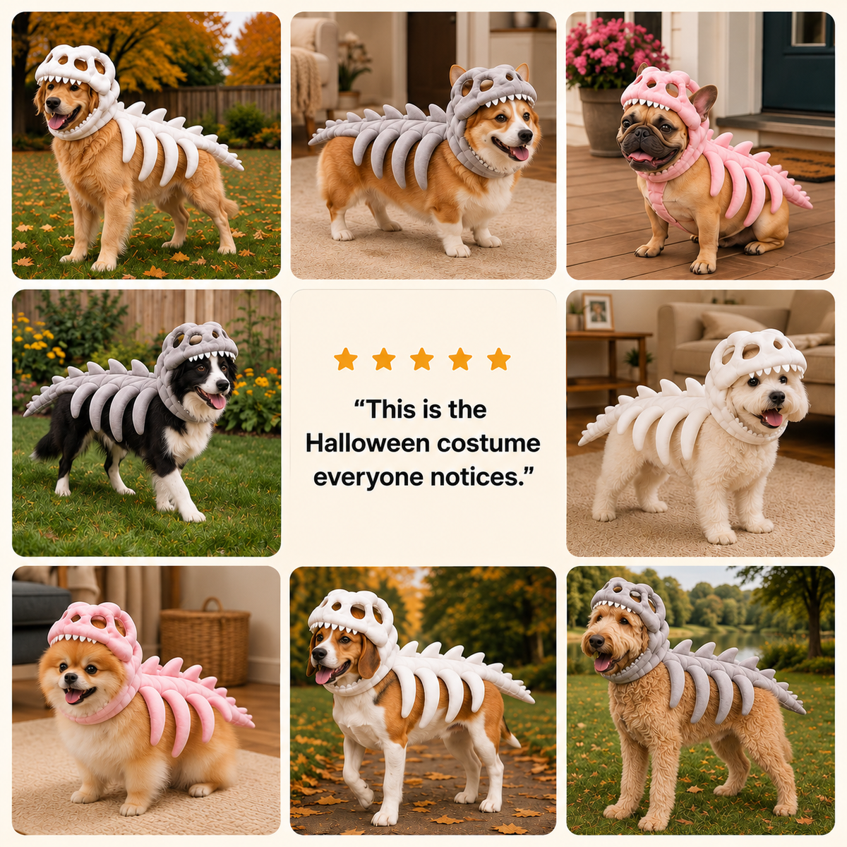 Dinosaur Skeleton Dog