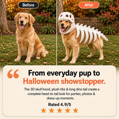 Dinosaur Skeleton Dog